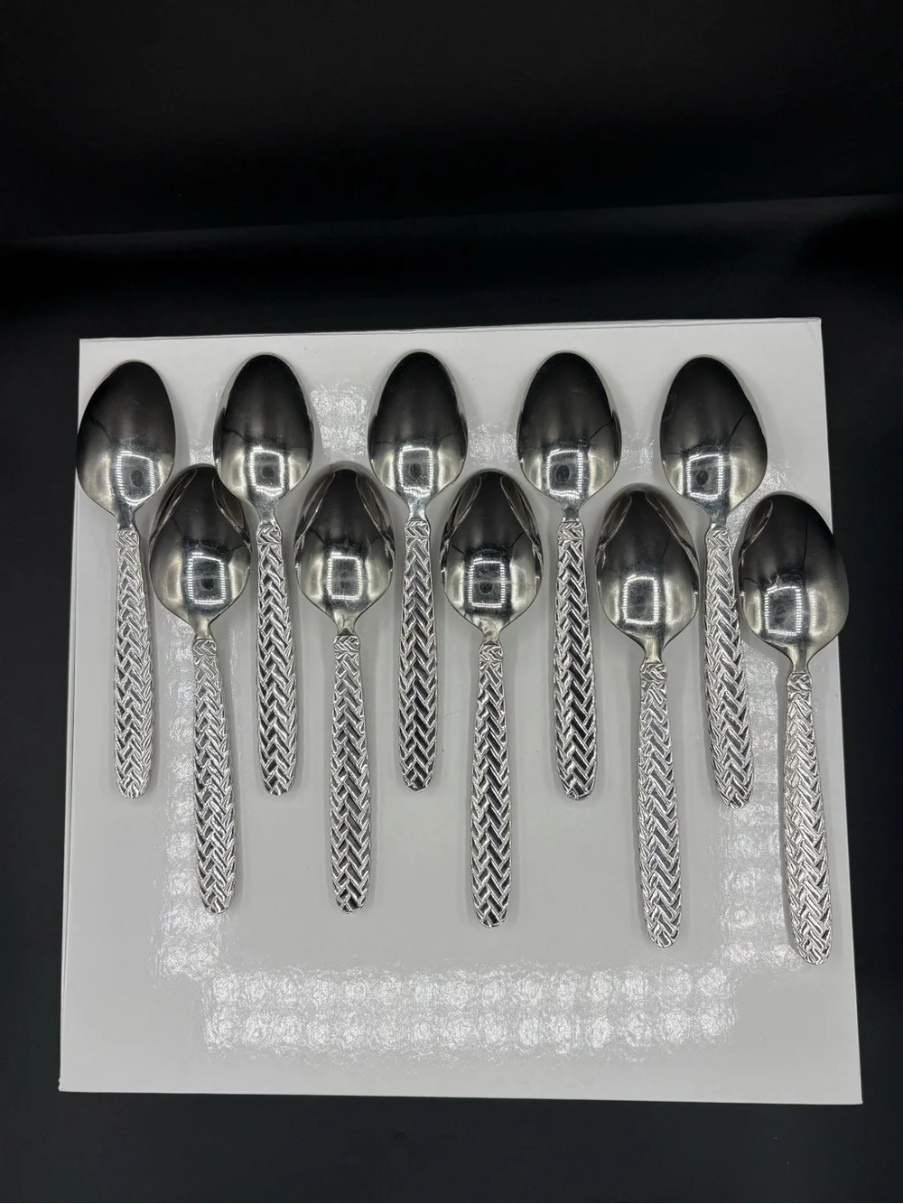 Ralph Lauren Equestrian Braid Stainless Spoon